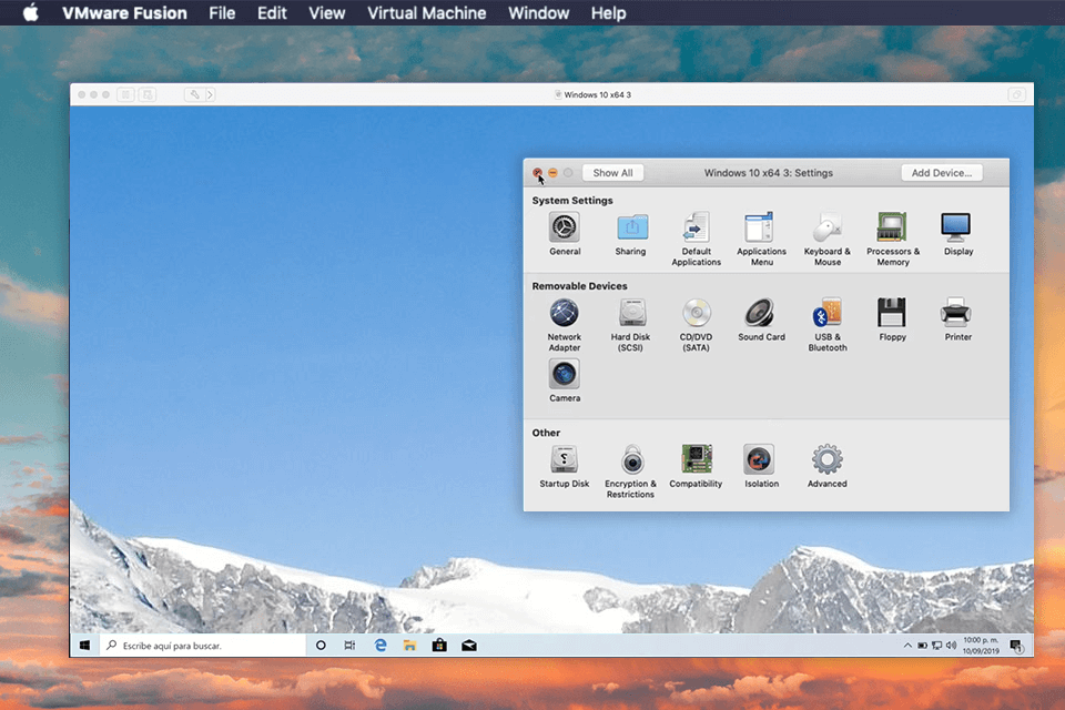 vmware emulator mac